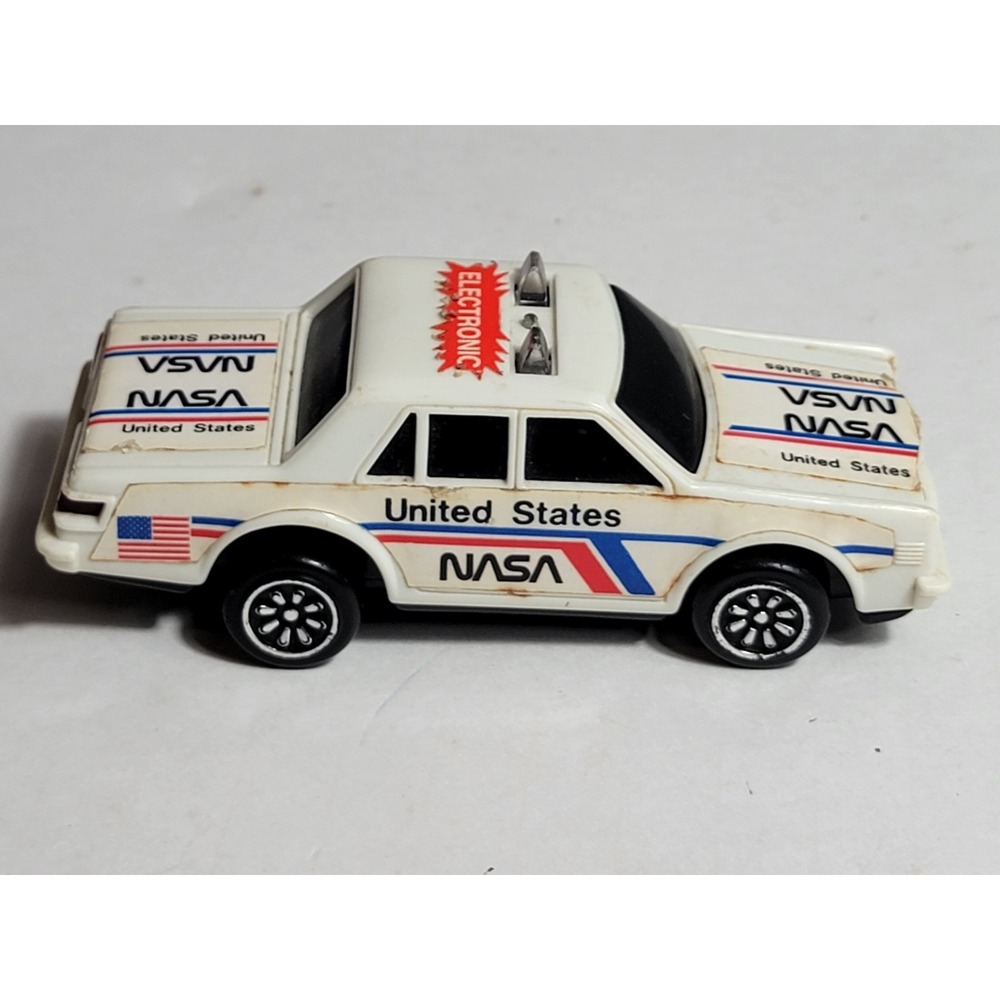 Vintage 1989 Buddy L NASA Space Security Toy Car Tested Works